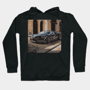 Bugatti Chiron Art Hoodie